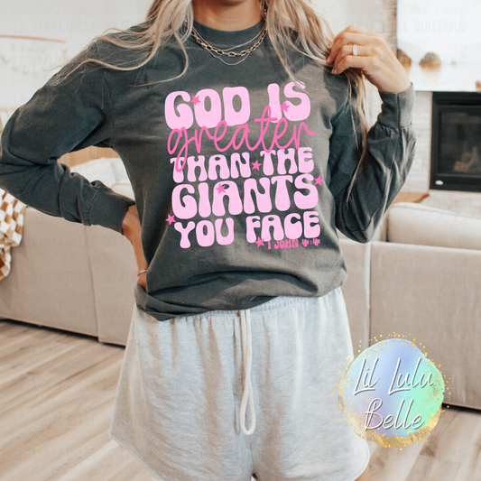God is Greater Than the Giants